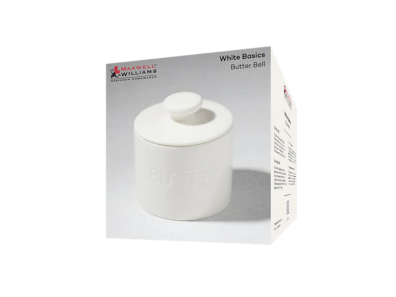 Maxwell & Williams White Basics Butter Bell Gift Boxed