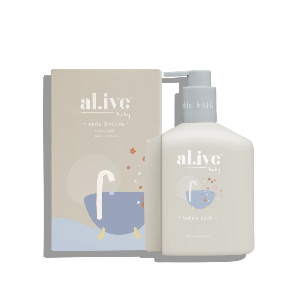 al.ive Bubble Bath 320ml - Apple Blossom