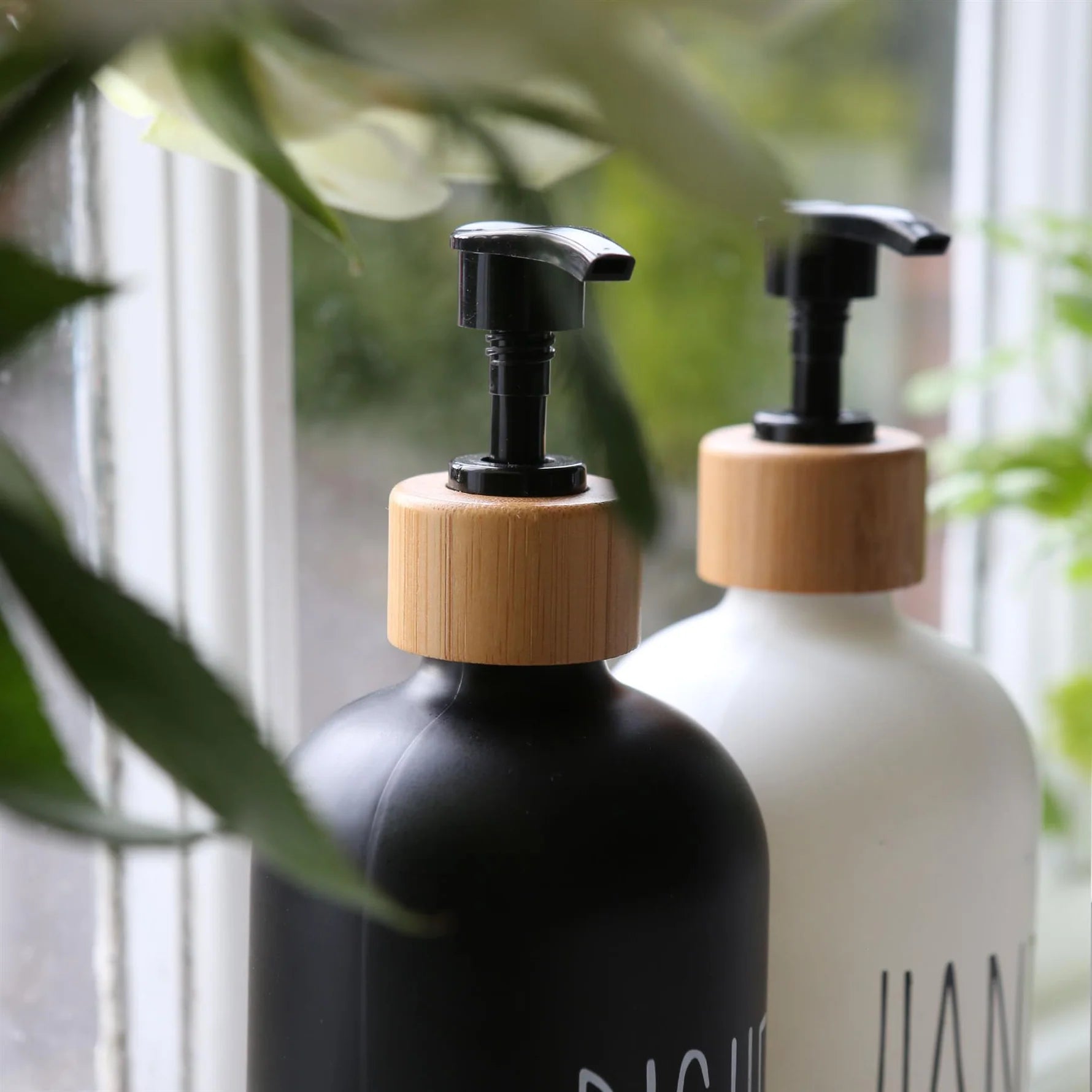 Glass Soap Dispenser - Dishes - Black