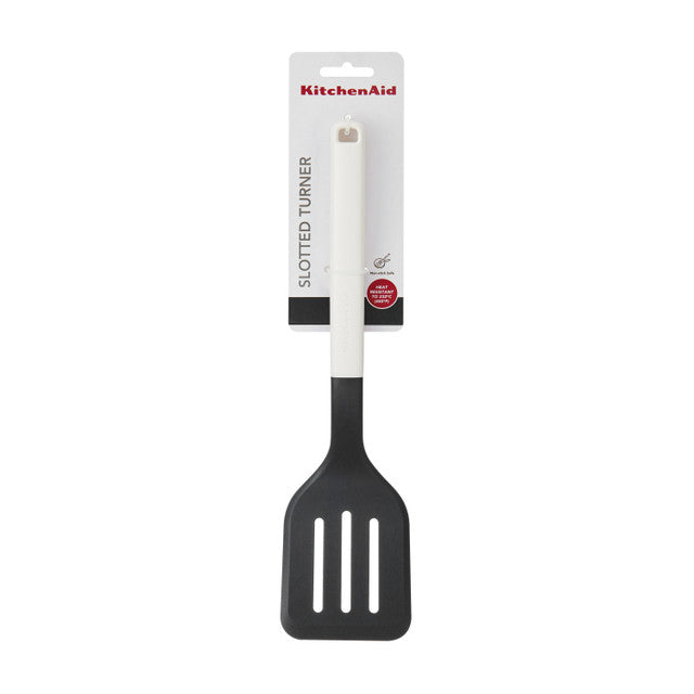 KitchenAid Slotted Turner Porcelain White - 34cm