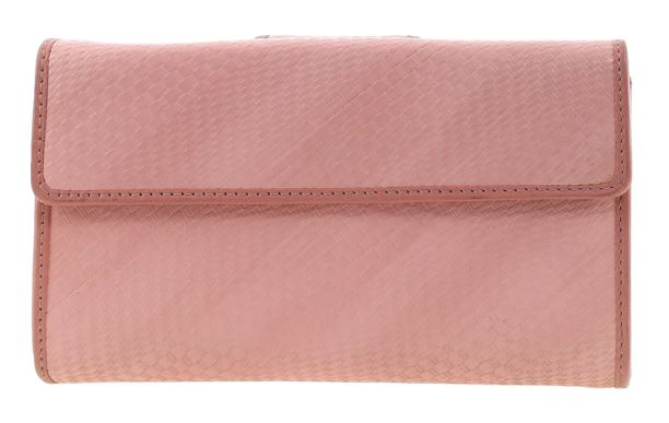 Pierre Cardin Geniune Leather Ladies Bi-Fold Wallet - Pink