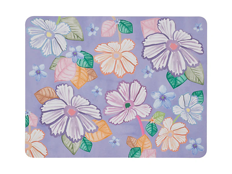 Maxwell & Williams Poppy Love Cork Back Placemats - Set of 4 - 34x26.5cm - Gift Boxed