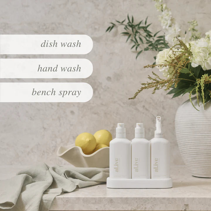 al.ive Kitchen Trio 300ml - Lemon Myrtle & Honeydew (Made in Australia)