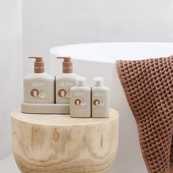 al.ive Little Traveller Wash & Lotion Travel Set - 100ml