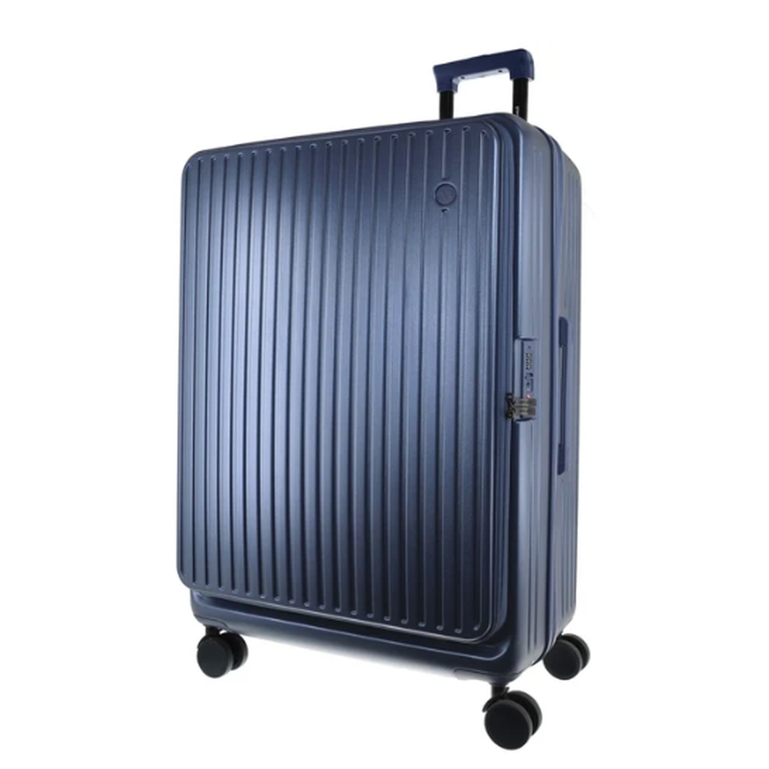 Pierre Cardin Escapade Hard Shell Suitcase 81cm Large - Steel