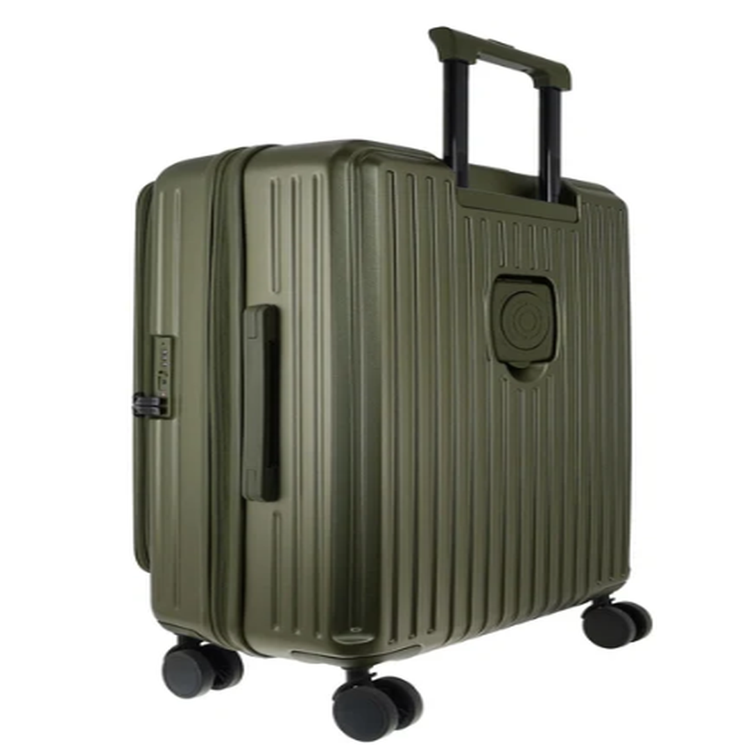 Pierre Cardin Escapade Hard Shell Suitcase 67cm Medium - Khaki