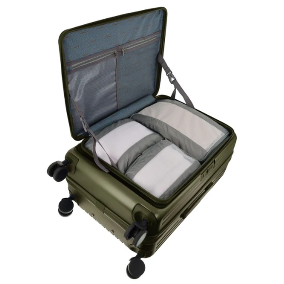 Pierre Cardin Escapade Hard Shell Suitcase 67cm Medium - Khaki