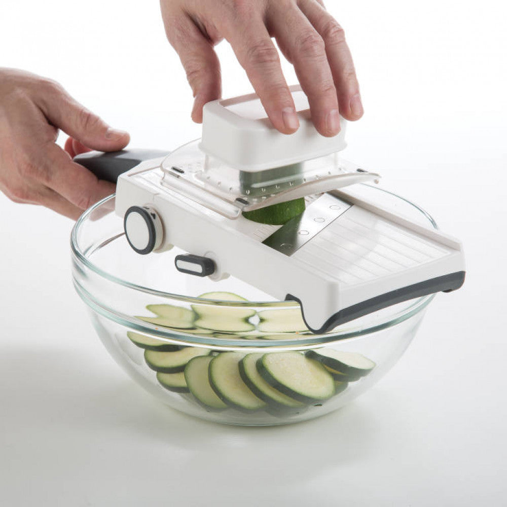Progressive Hand-Held Adjustable Julienne & Slicer