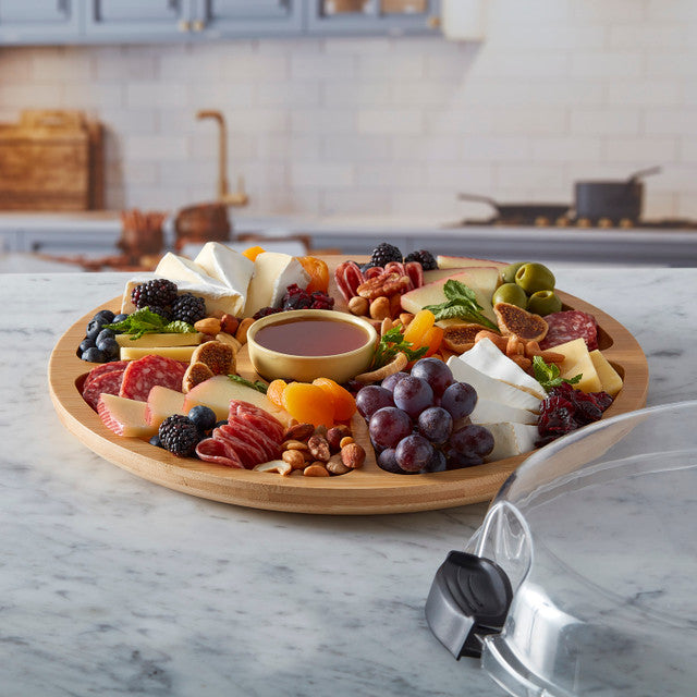 Farberware Build-a-Board Bamboo Divided Serving Board - 35.5cm