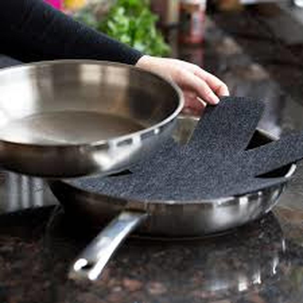 Avanti Pot & Pan Protectors Grey - Set of 4