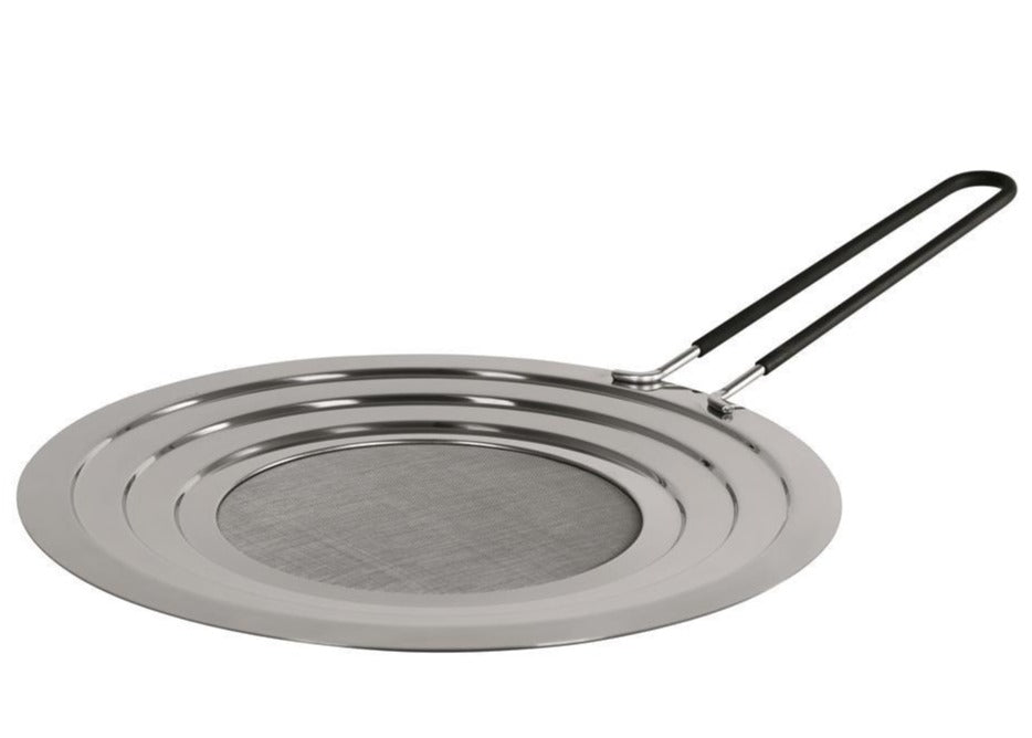Avanti Stainless Steel Deluxe Splatter Guard With Insulated Handle - 32cm