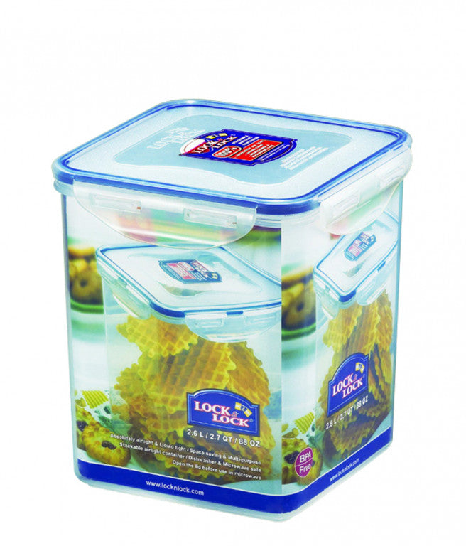 Lock & Lock Classic Square Tall Container - 2.6L