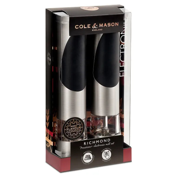 Cole & Mason Richmond Electronic Salt and Pepper Mill Gift Set