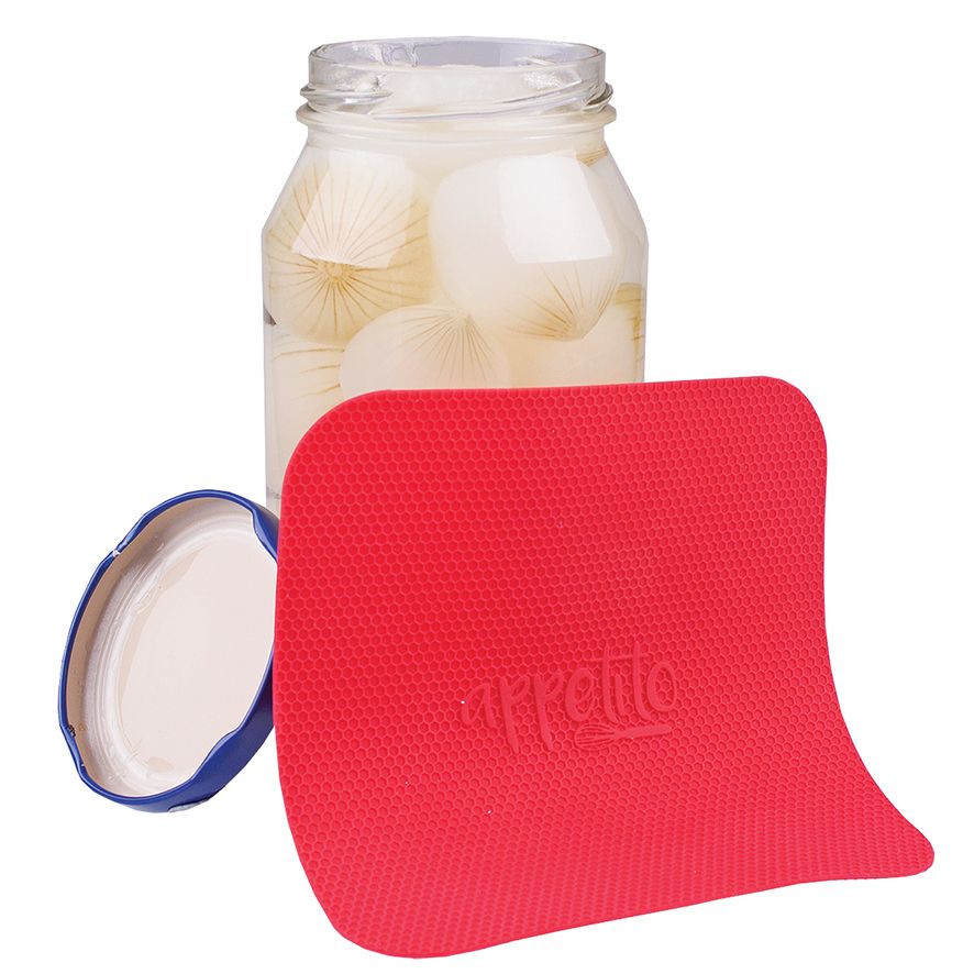 Appetito Silicone Jar Opener - Red