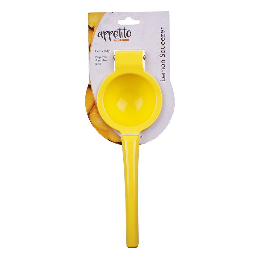 Appetito Lemon Squeezer - Yellow