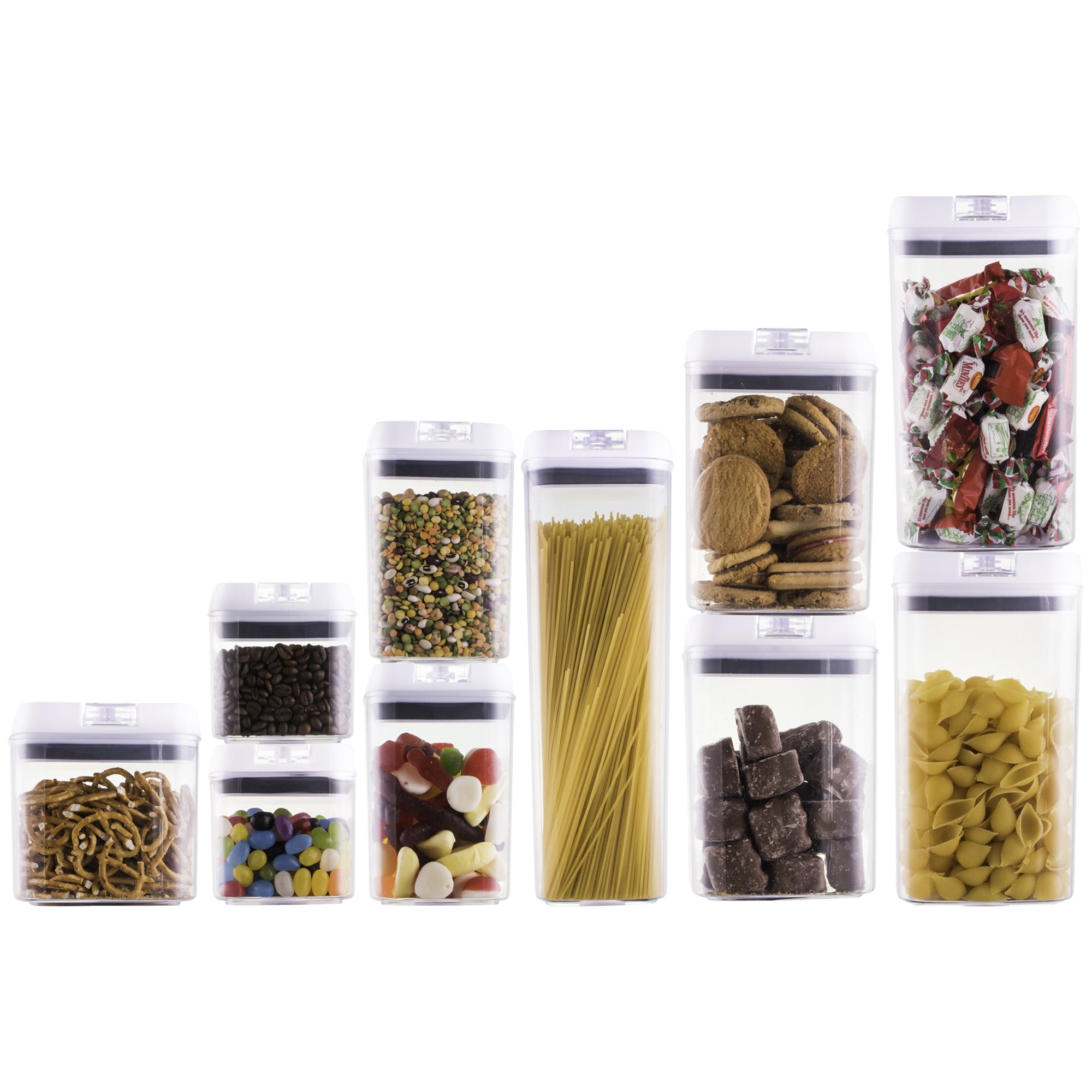 Avanti Flip Top 10pc Storage Container Set