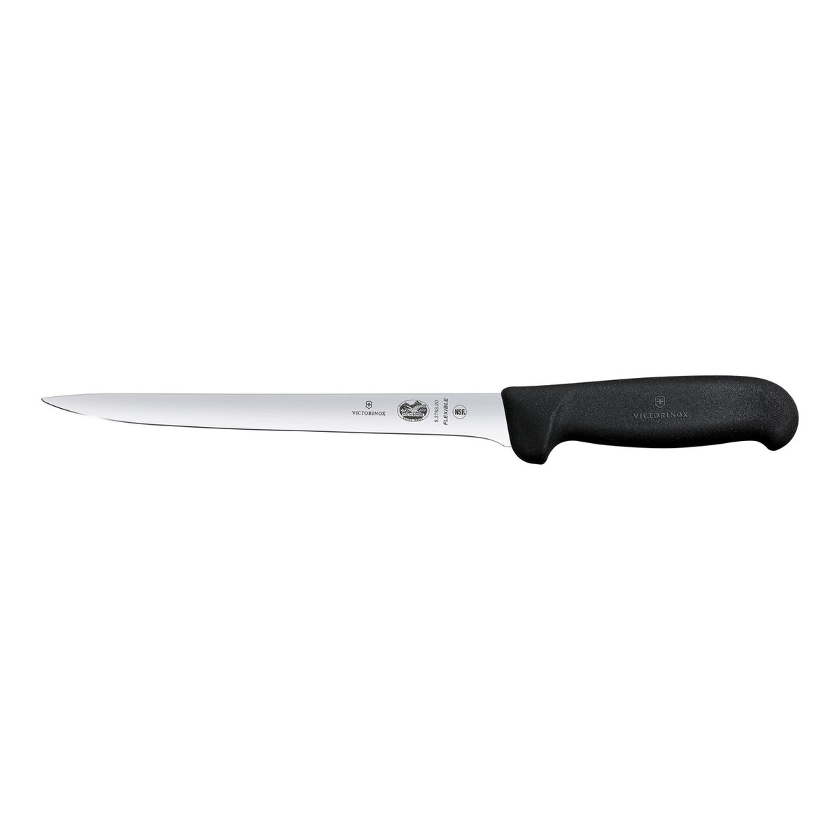 Victorinox Fillet Knife Fibrox 20cm Flexible Blade - Black