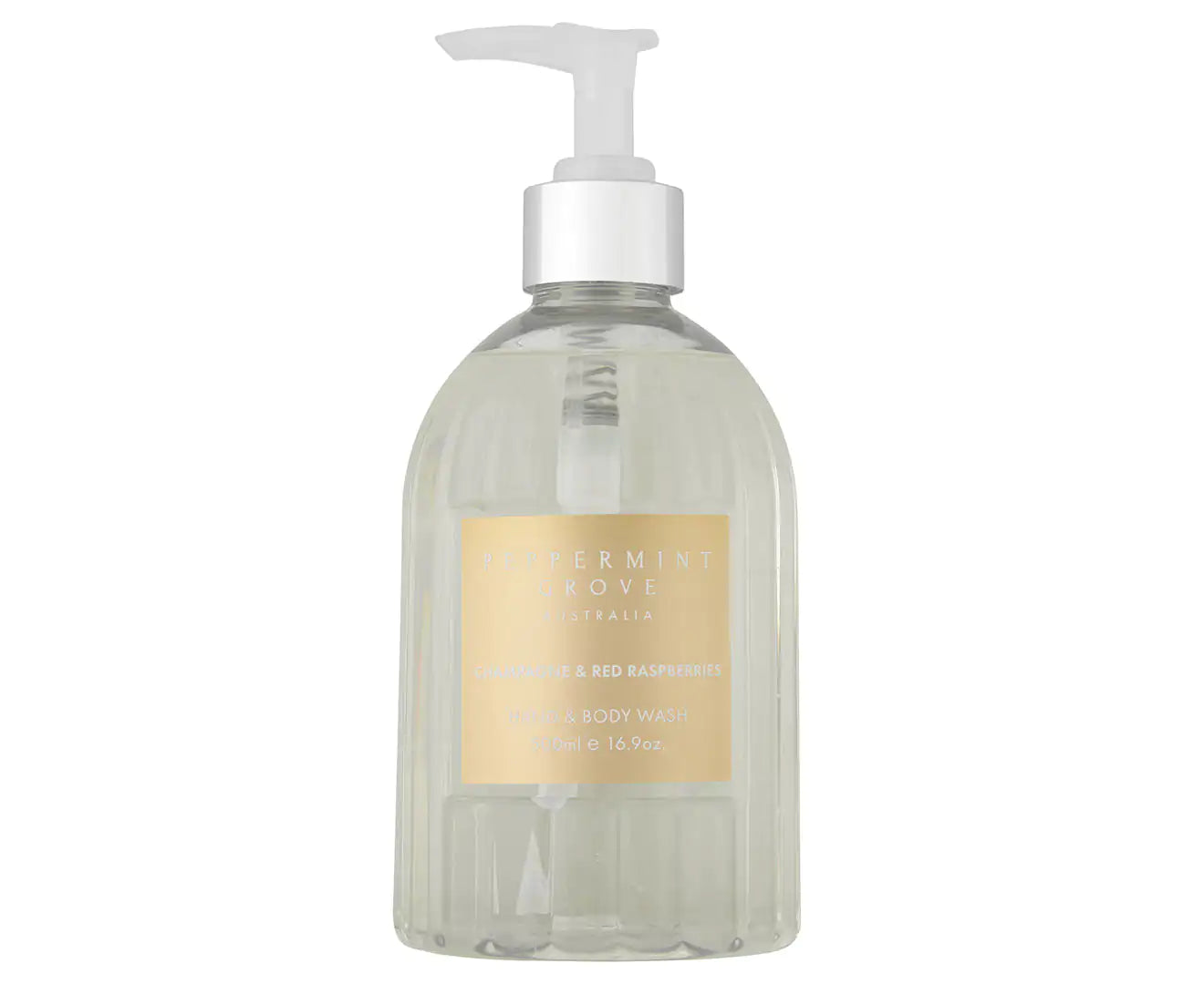 Peppermint Grove Australia Hand & Body Wash 500ml - Champagne & Red Raspberries
