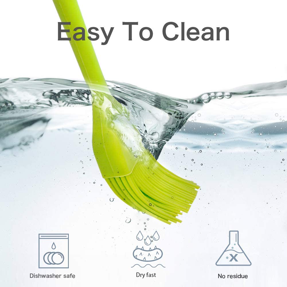 Avanti Silicone Small Basting Brush - 21cm - Green
