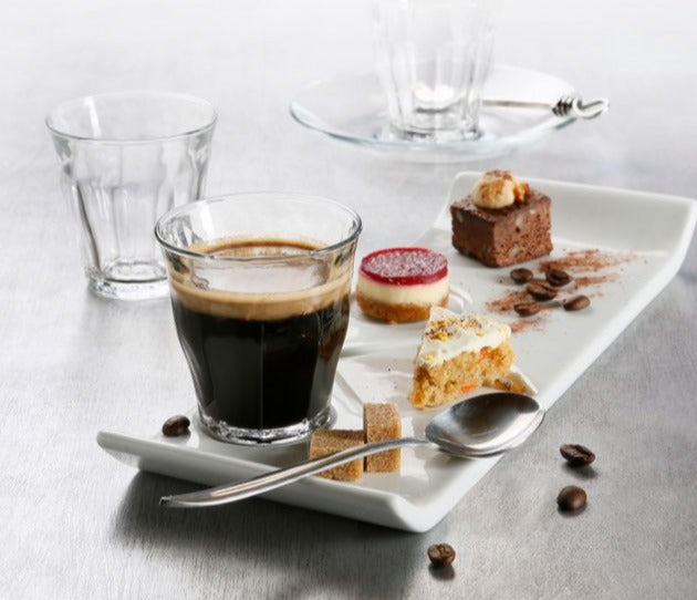 Duralex Picardie Clear Tumblers - Flared - 90ml - Set of 6 (Made in France)