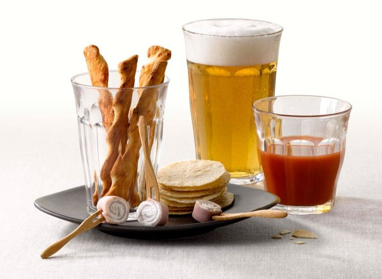 Duralex Picardie Clear Tumblers - Flared - 90ml - Set of 6 (Made in France)
