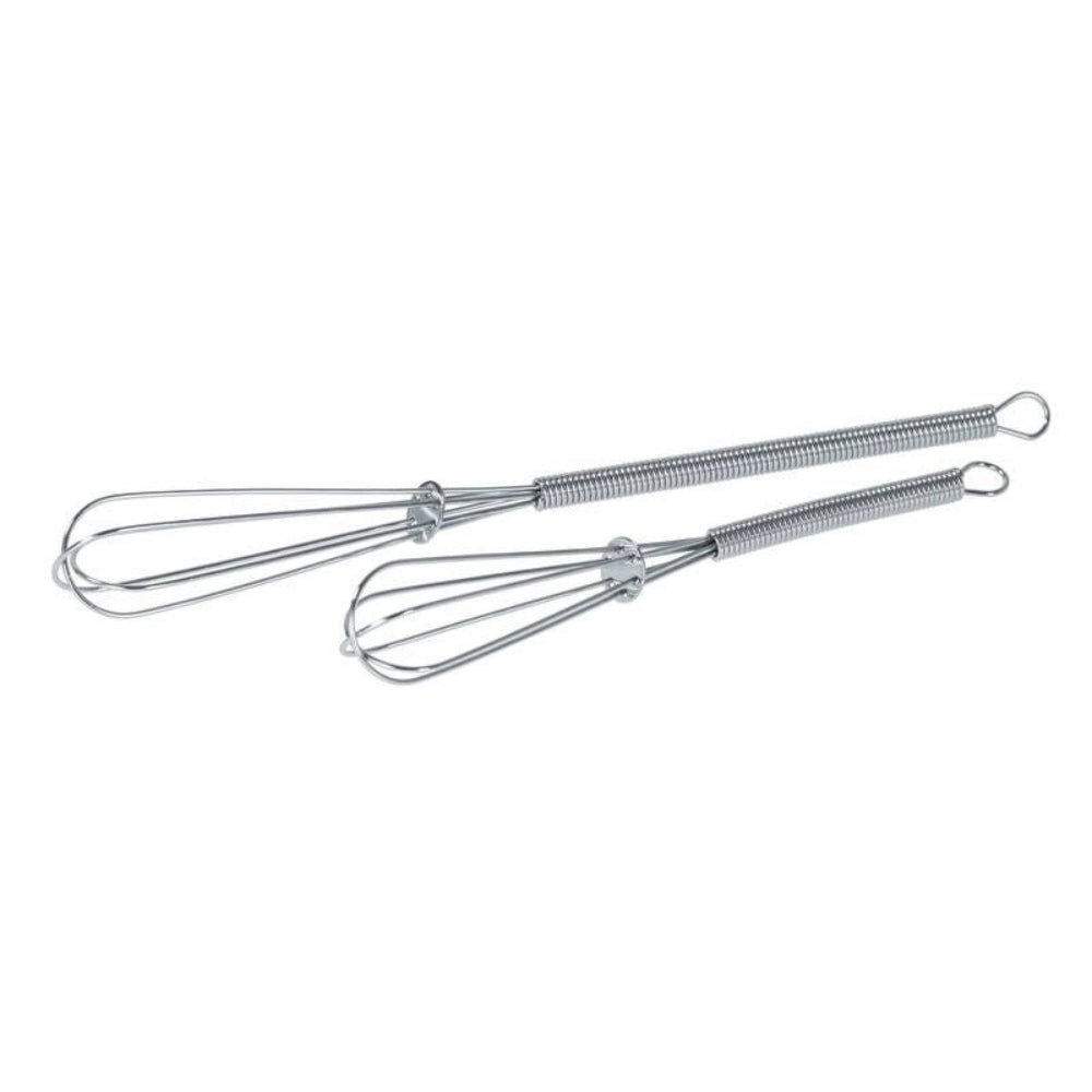 Cuisena Mini Whisks (Set of 2) - 19cm & 13.5cm - Stainless Steel