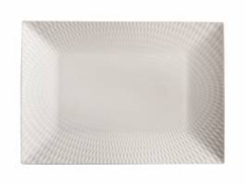 Maxwell & Williams White Basics Diamonds Rectangular Platter 25x18cm