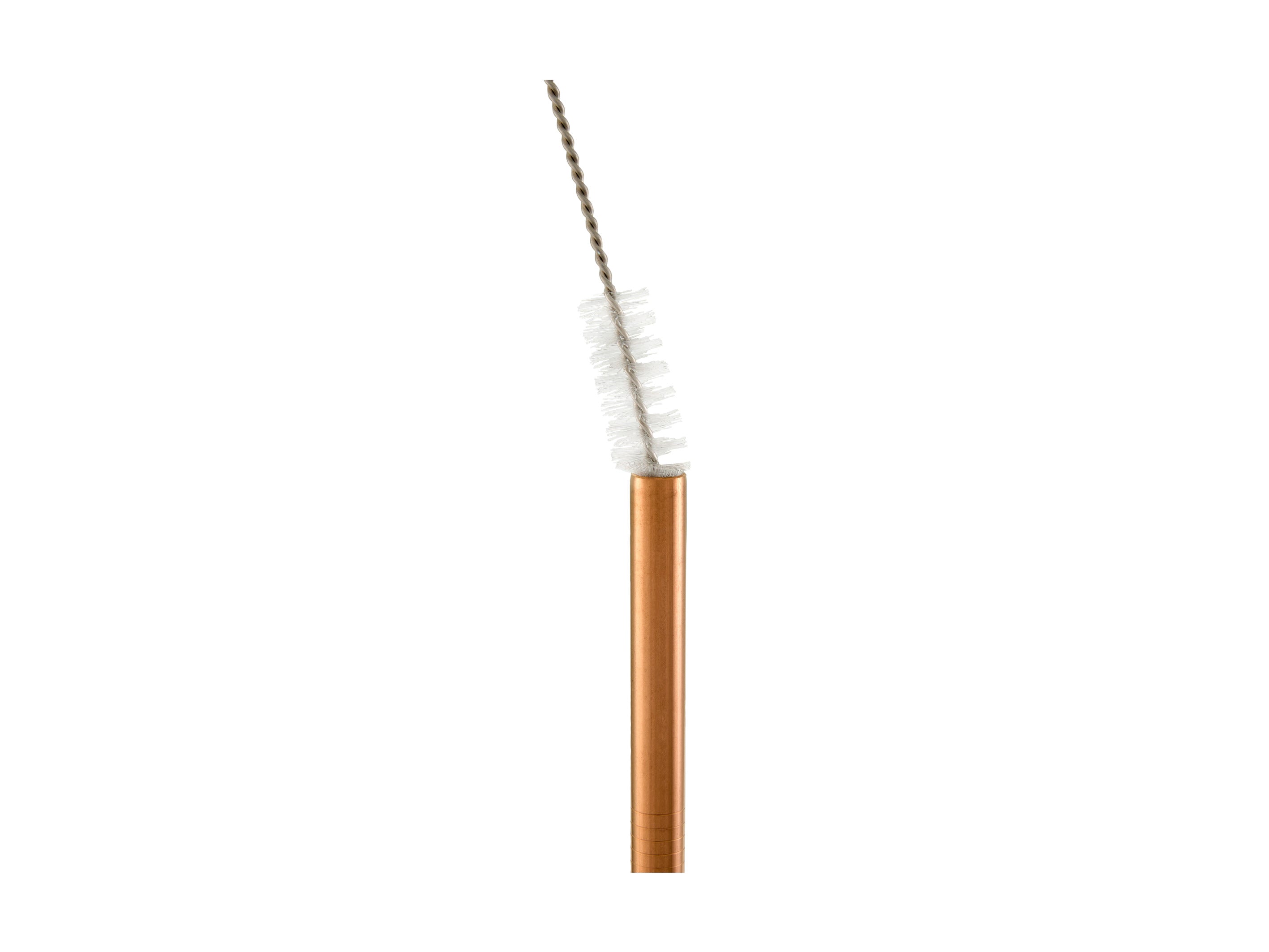 Maxwell & Williams Cocktail & Co. Reusable Set of 4 Straws With Brush - Rose Gold