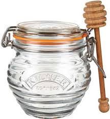 Kilner Honey Pot & Spoon 400ml