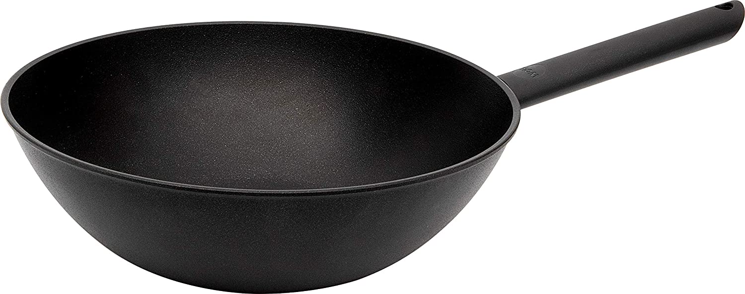 Woll Eco Lite Fix Handle Induction Wok - 30cm