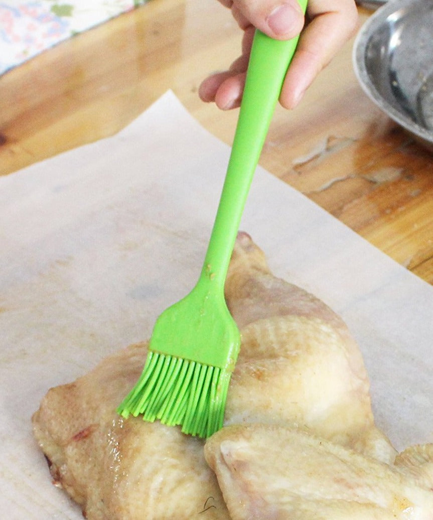 Avanti Silicone Large Basting Brush - 26cm - Green
