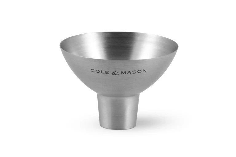 Cole & Mason Stainless Steel Mill Funnel - Stainless Steel