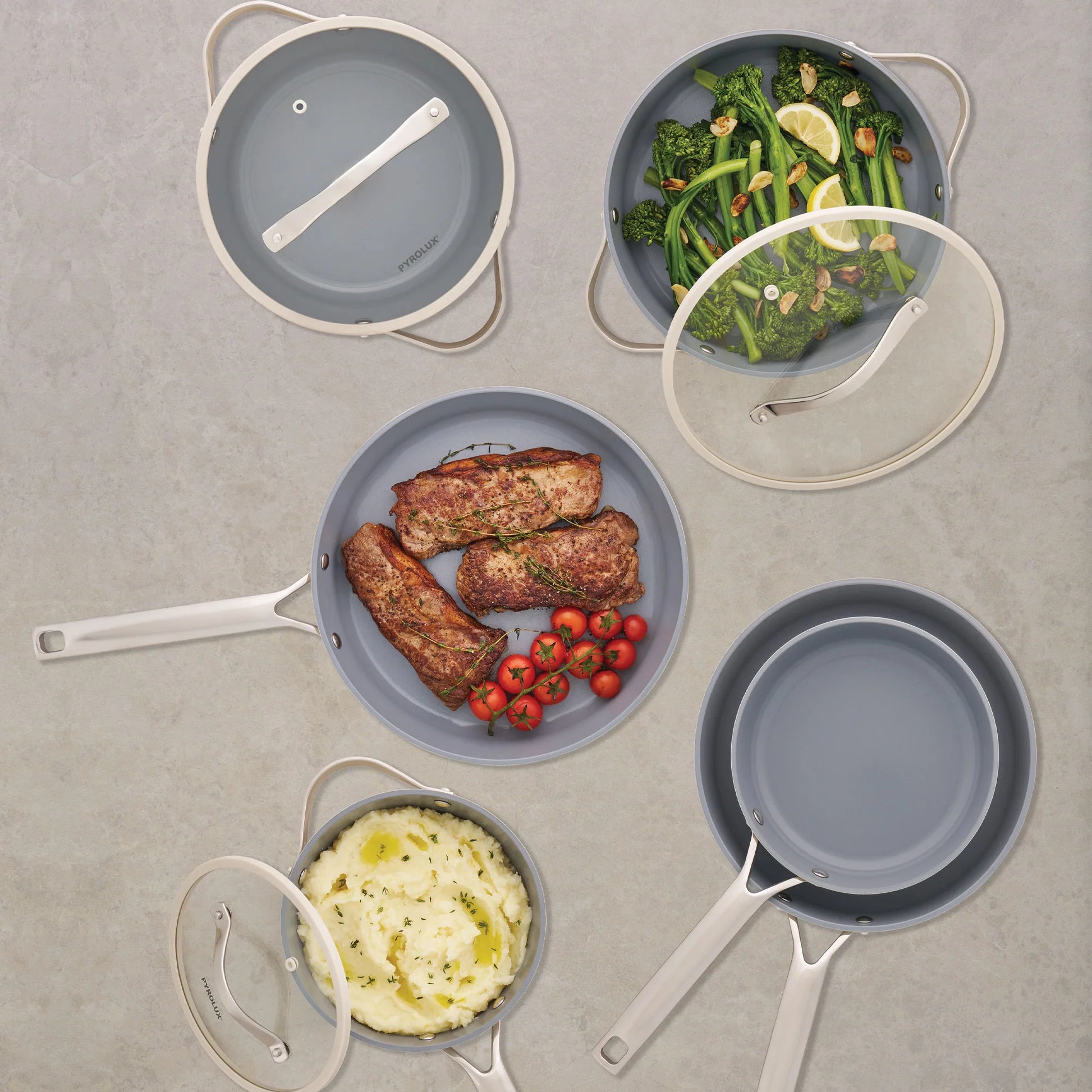 Pyrolux Nexgen Frypan - 20cm - Ebony