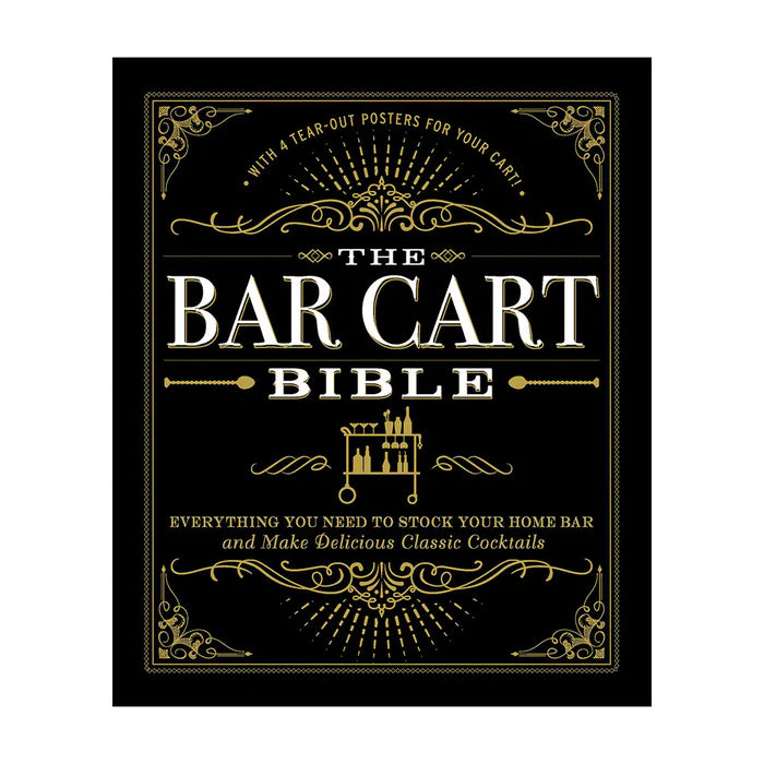 The Bar Cart Bible - Cocktail Recipe Book