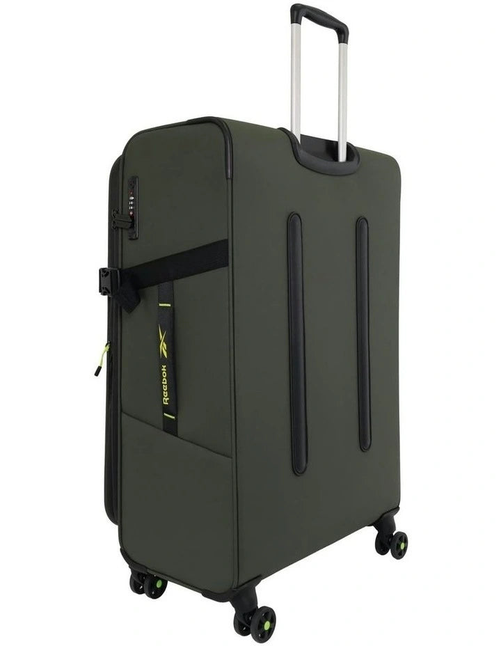 Reebok Soft Shell Suitcase Medium - Khaki - Expandable