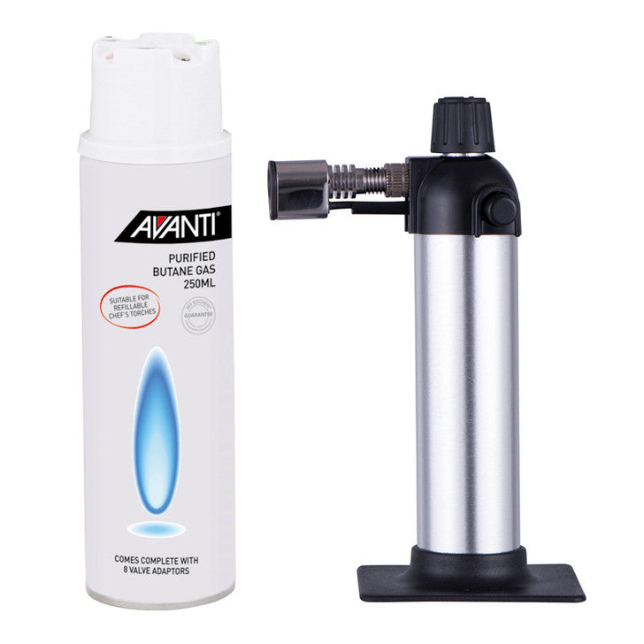 Avanti Cook's Torch With Gas Set 250ml