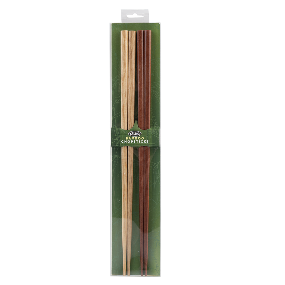 D.Line Wood Cooking Chopsticks 30cm Light & Dark - Set of 2
