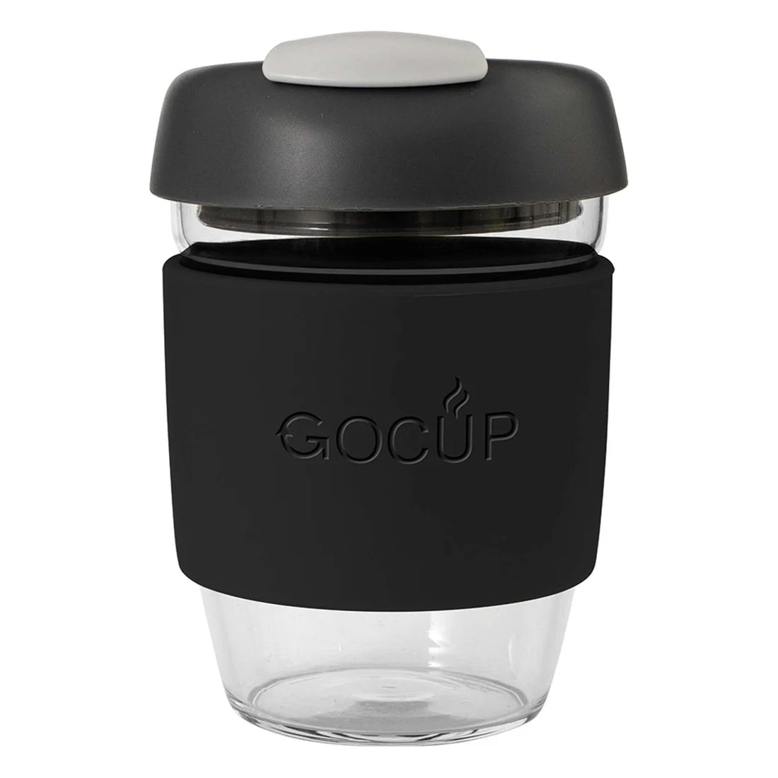 Avanti Glass GoCup - Black/Charcoal/Grey - 296ml/10oz