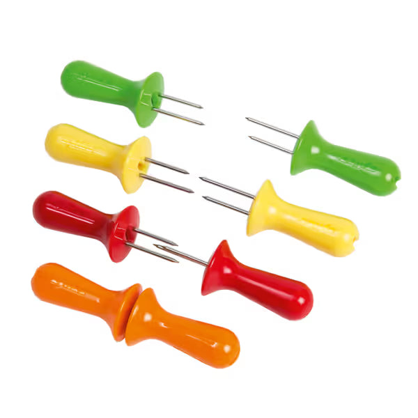 Zyliss Interlocking Corn Holders "Bold" 4 pairs - 3x3cm