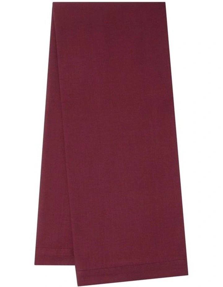 Maxwell & Williams 230x150cm Cotton Classics Rectangular Tablecloth - Aubergine