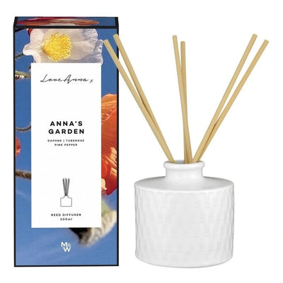 Love Anna x Scentimental Diffuser 200ml - Anna's Garden - Gift Boxed