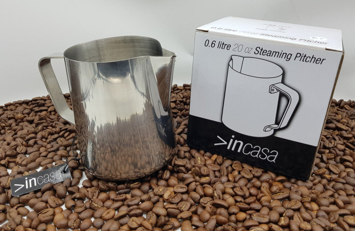 Incasa Stainless Steel Steaming Pitcher/Milk Jug 600ml/20oz