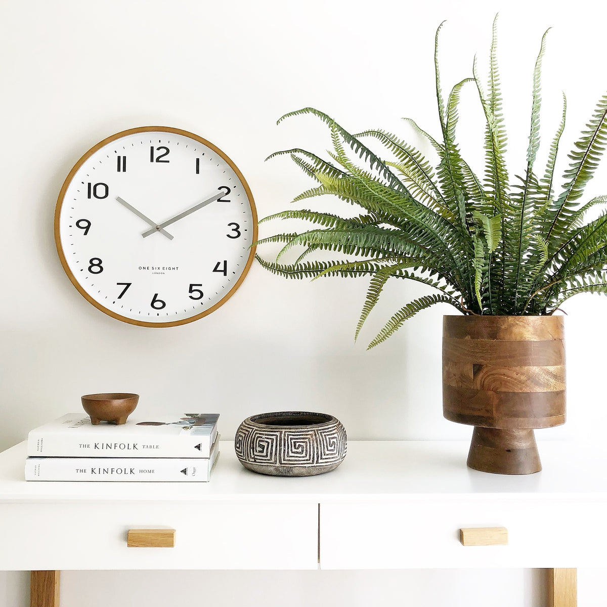 Olivia Wall Clock White - 41cm