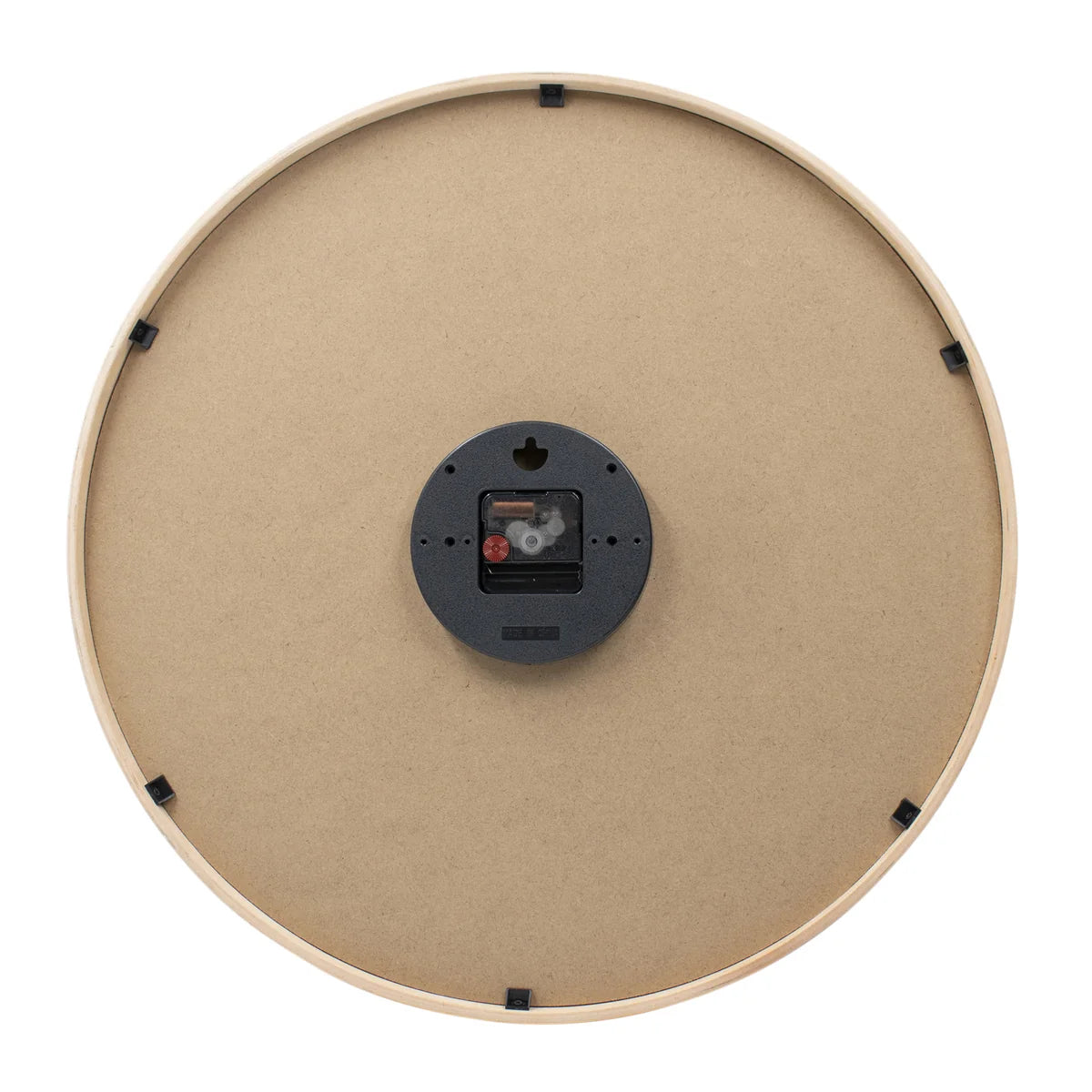 Bella White Silent Wall Clock - 41cm
