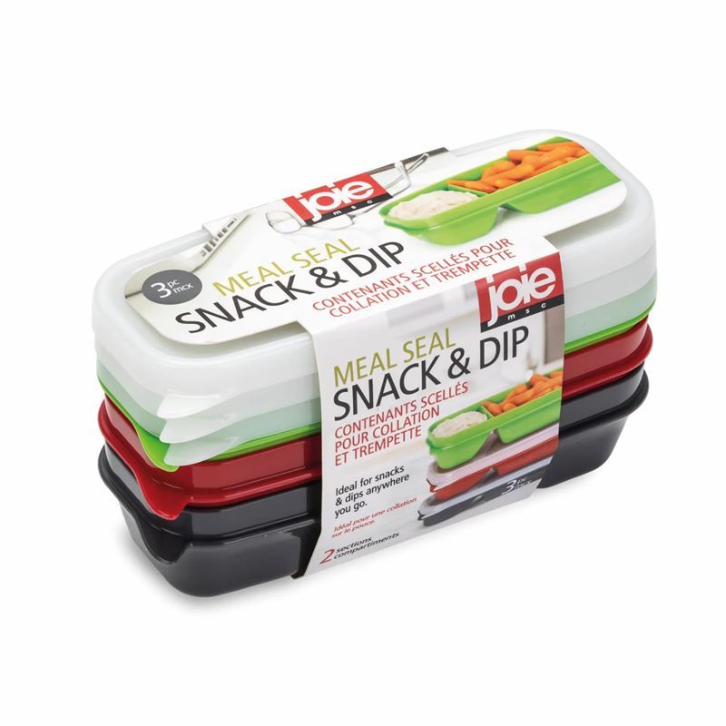 Joie Prep Snack Container 3pc Set - Snack & Dip Pack