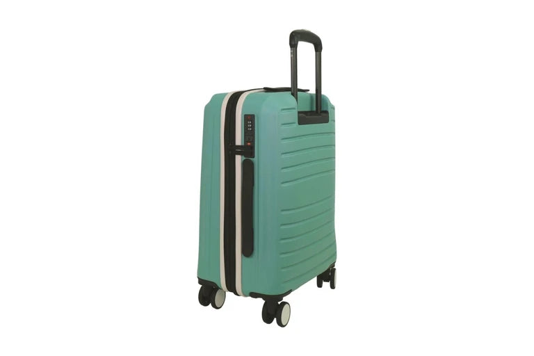 Pierre Cardin Hard Shell Suitcase 54cm - Cabin - Mint
