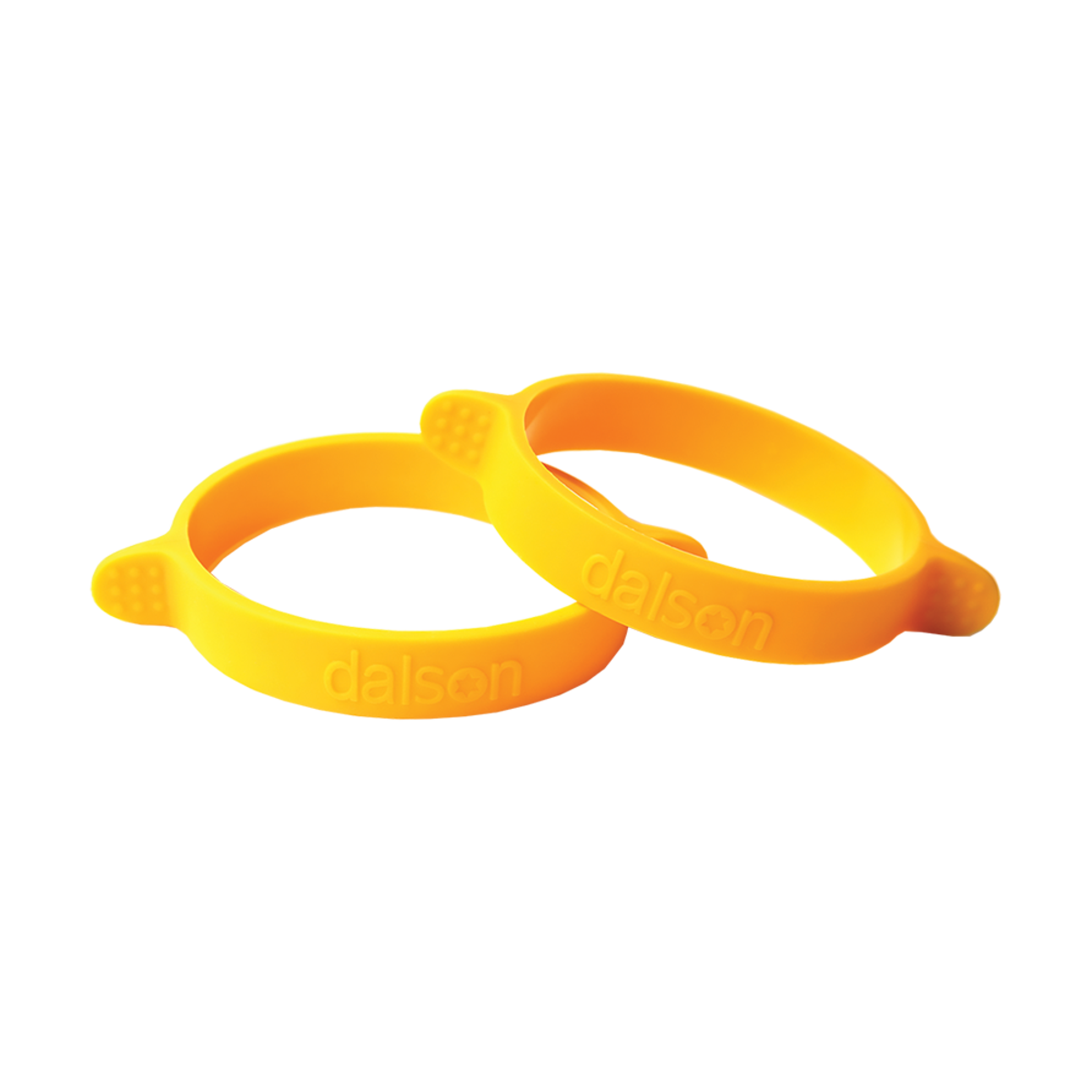 Appetito Pansafe Silicone Egg Rings Set of 2 - Yellow