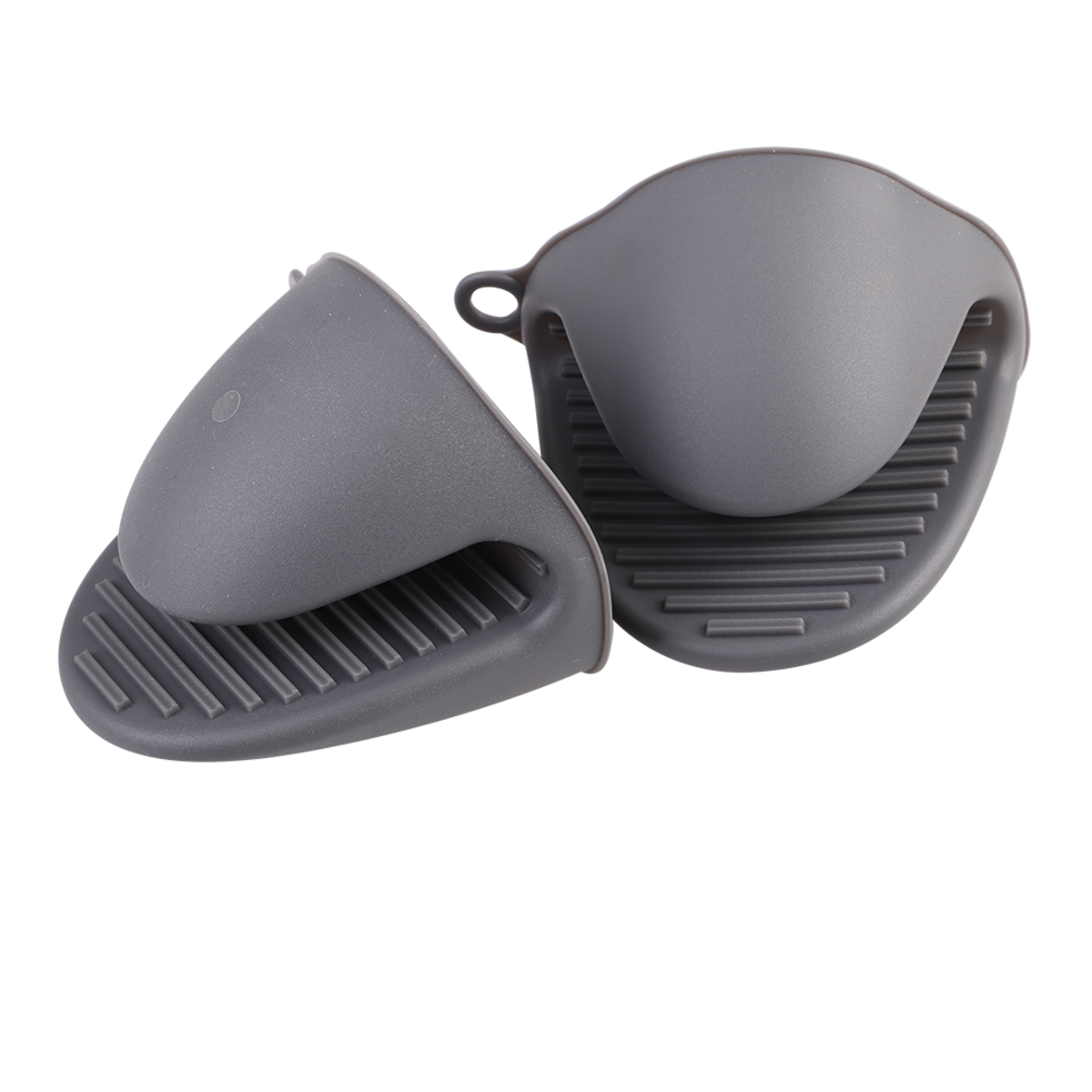 Appetito Silicone Oven Mitts - Set of 2 - Charcoal