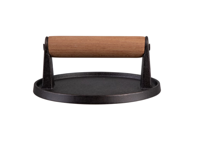 Urban Grill Cast Iron Burger Press - 14cm