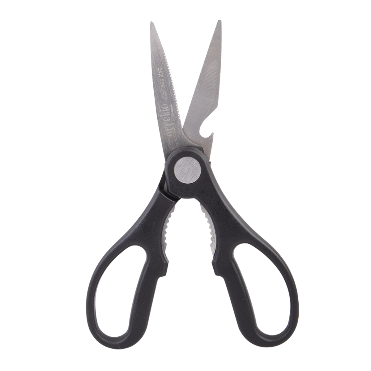 Appetito All Purpose Kitchen Shears - Black